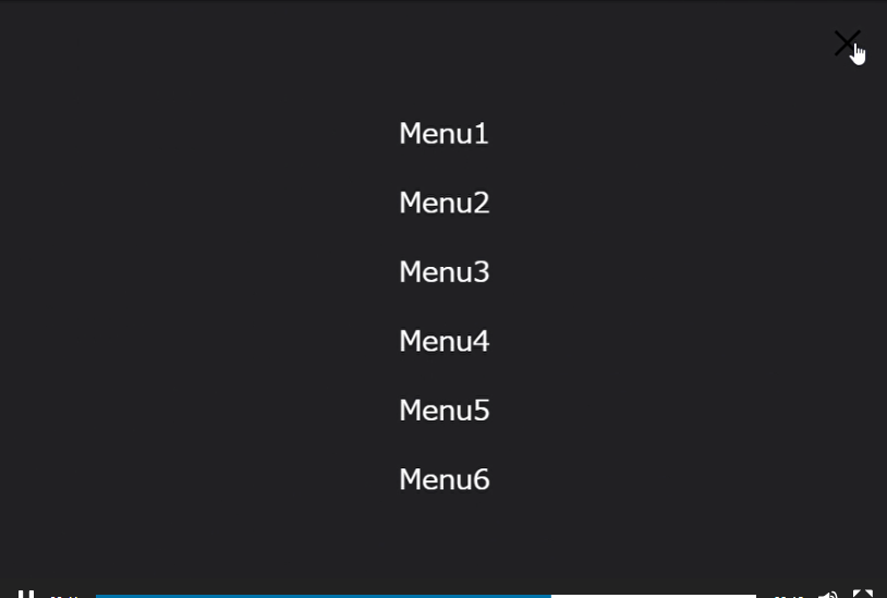 ハンバーガーメニュー3：jquery
